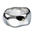 Кольцо из серебра с бриллиантами Hot diamonds MR026 2009 г инфо 11108r.